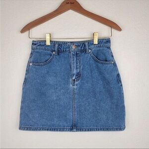 Forever 21 Denim Mini Skirt Size Small